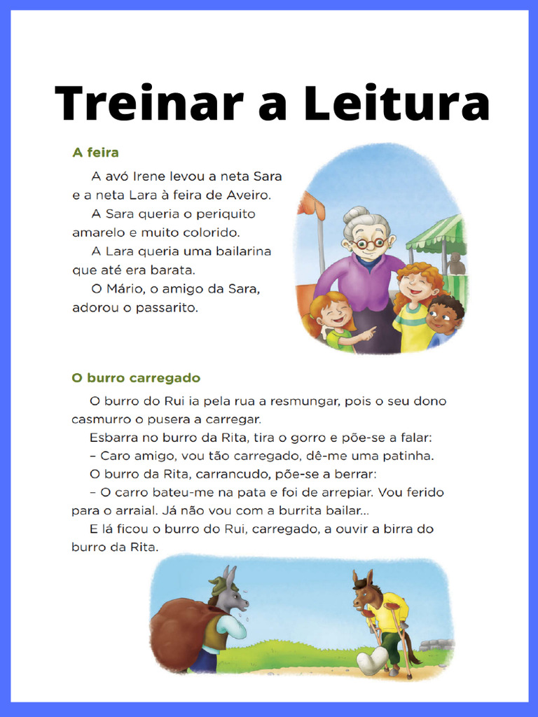 Textos para Treinar A Leitura | PDF