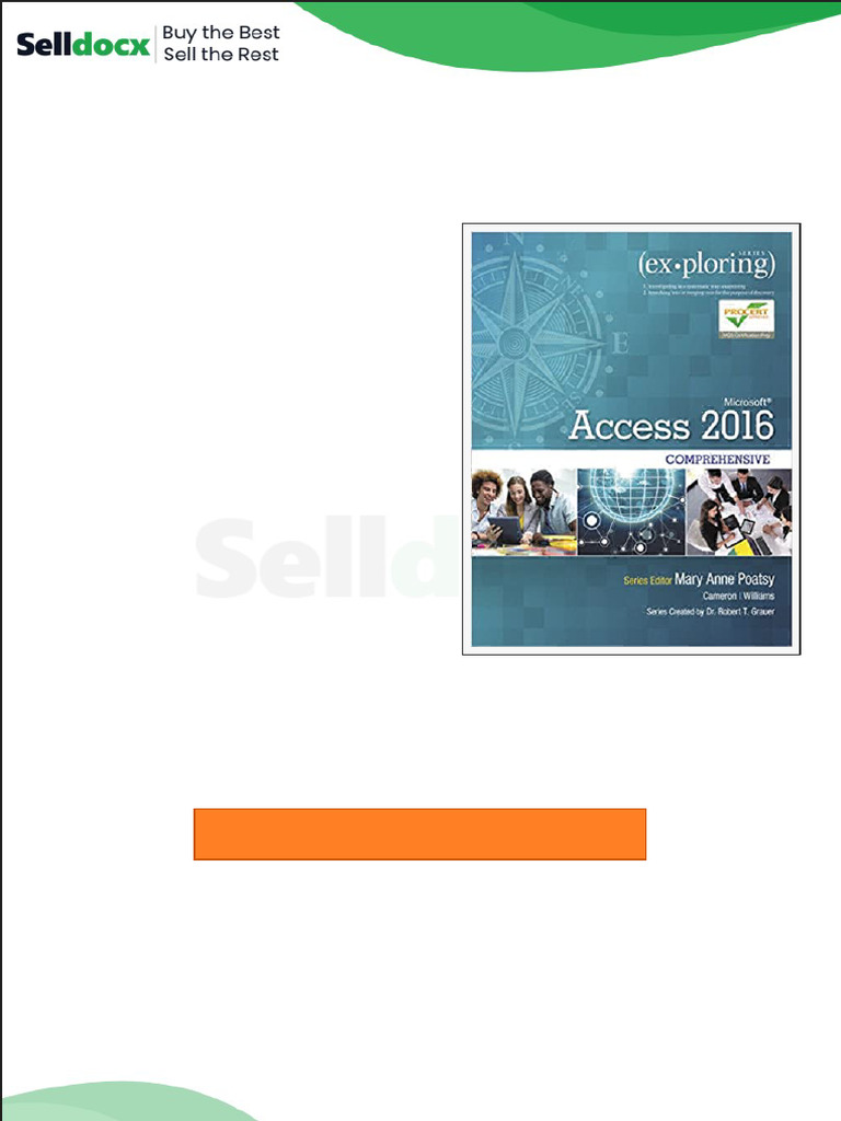 Test Bank for Exploring Microsoft Office Access 2016 Comprehensive 1st ...