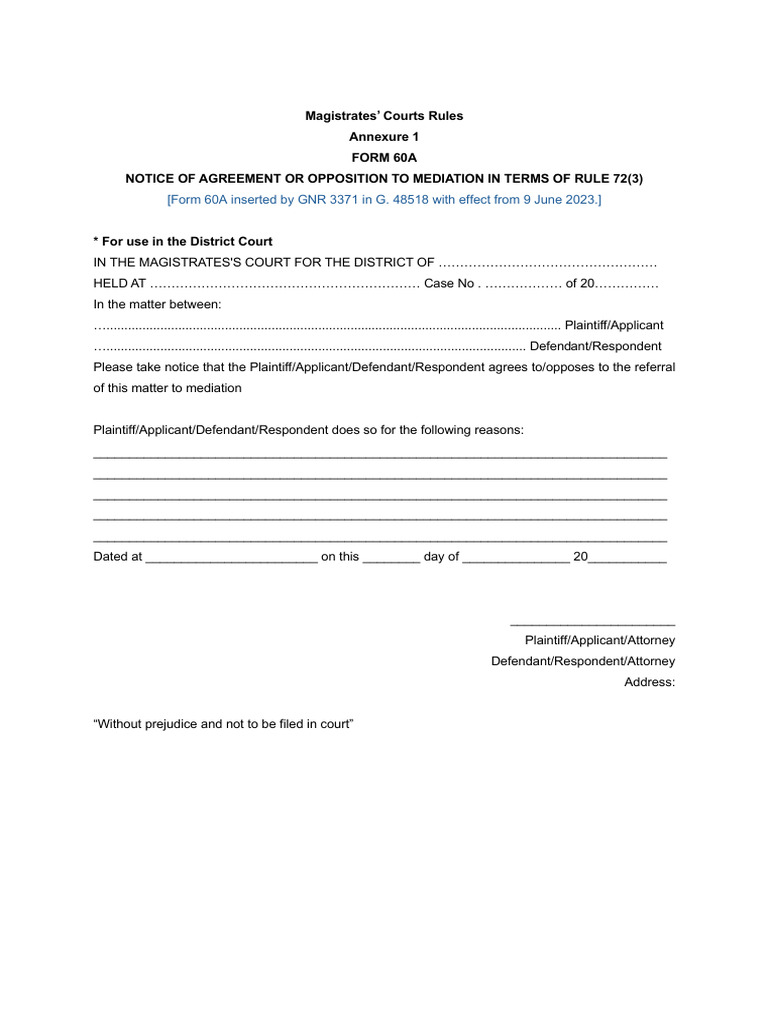 MagCrtRules Annex1 Form60A 27aug2024 | PDF
