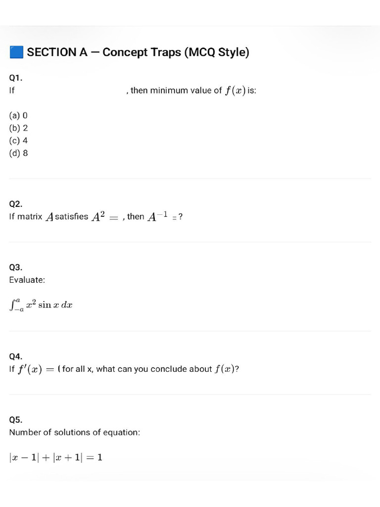 Mathematics Most Tricky Question by Aashi | PDF