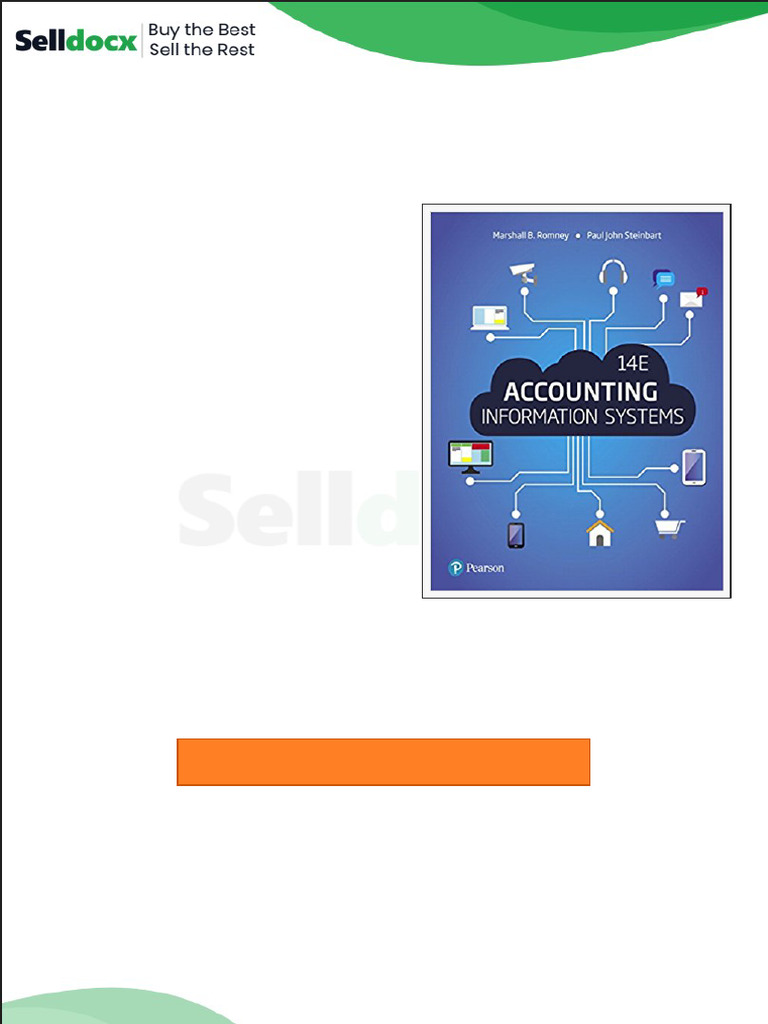 Solution Manual For Accounting Information Systems 14th Edition by ...