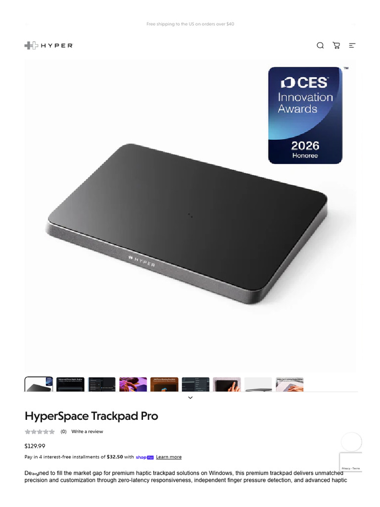 HyperSpace Trackpad Pro | PDF | Laptop | Computing