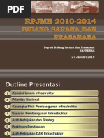 Download Rencana Pembangunan Jangka menengah Nasional RPJMN 2010-2014 Bidang Sarana dan Prasarana by Oswar Mungkasa SN100842901 doc pdf
