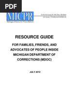 Download CPR Resource Guide for MDOC by Michigan Citizens for Prison Reform SN100843548 doc pdf