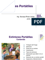 Extintores portátiles