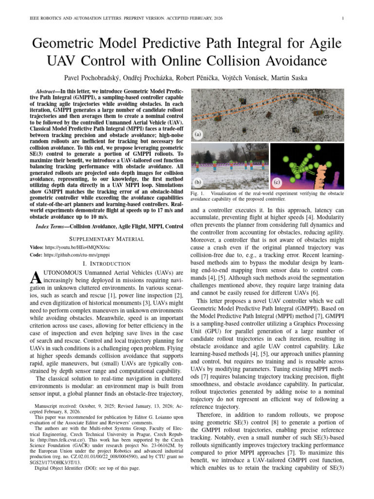 Geometric Model Predictive Path Integral For Agile UAV Control With ...