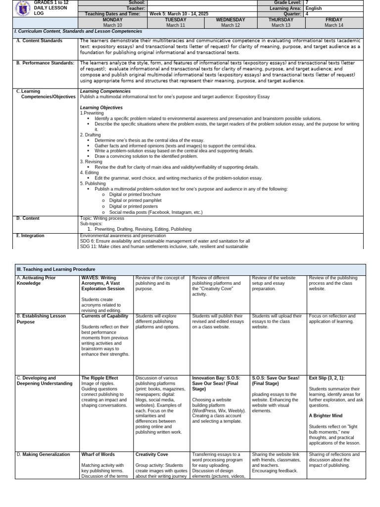 Week 5 | PDF | Essays | Human Communication