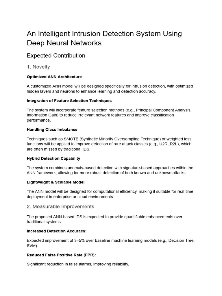 An Intelligent Intrusion Detection System Using Deep Neural Networks ...