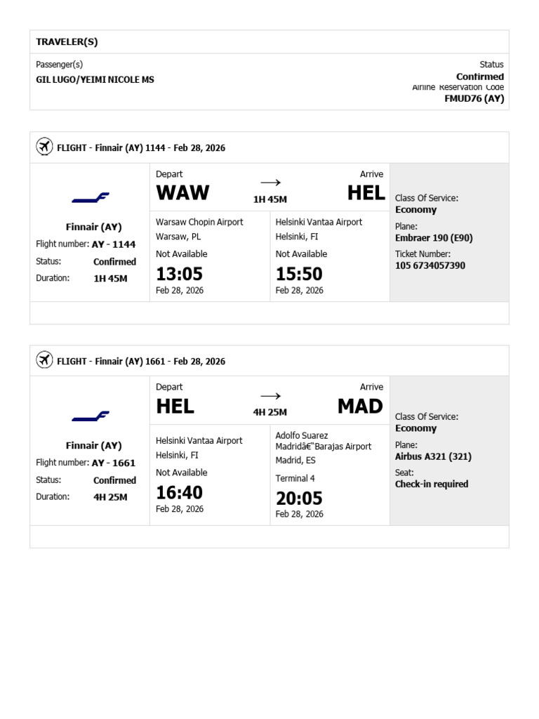 Ticket 75XKR7 | PDF | Transport | Civil Aviation
