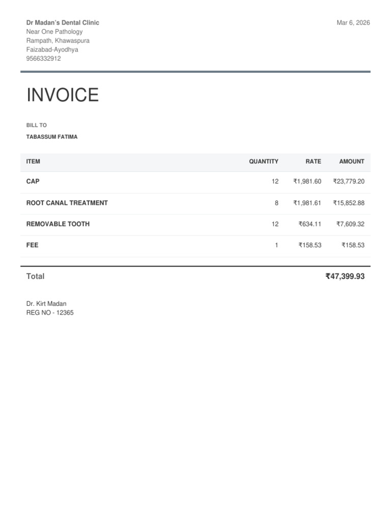 Invoice | PDF