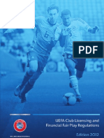 UEFA Licensing and Financial Fair Play Regulations (2012)