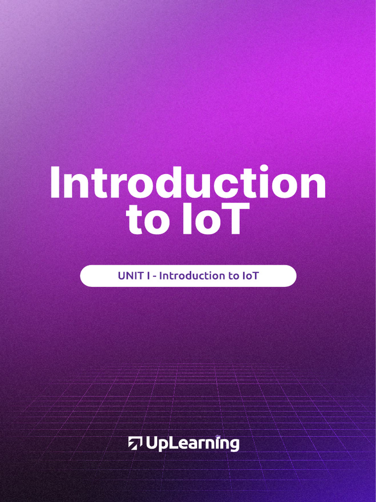 CE-IOT-UNIT 1 Secondary Year | PDF | Internet Of Things | Wireless ...