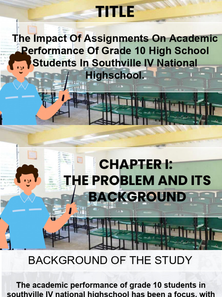 The Impact of Assignments On Academic Performance of Grade 10 High ...
