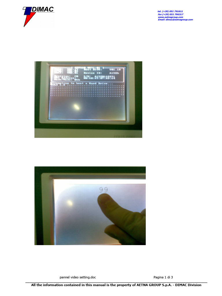 Touch Screen Calibrate | PDF