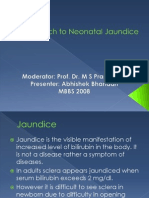 Approach To Neonatal Jaundice