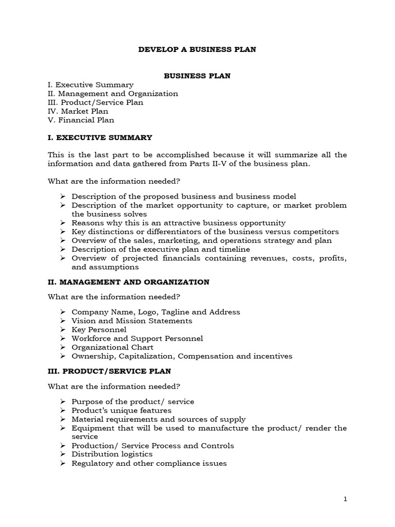 Businessing Plans Example | PDF | Marketing | Business Economics