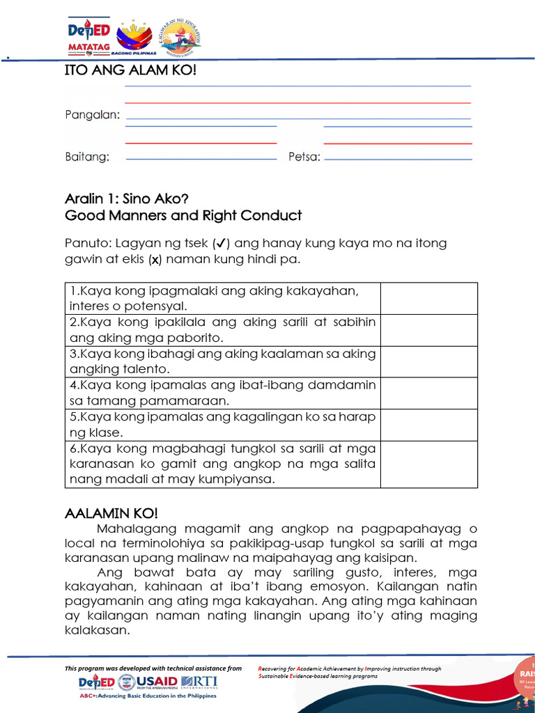 GMRC_Q1_L1_Worksheet.docx | PDF