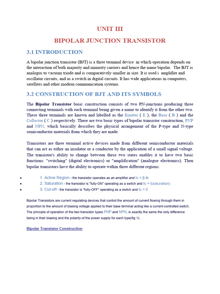 amplifier and oscillator | PDF | Bipolar Junction Transistor | Transistor