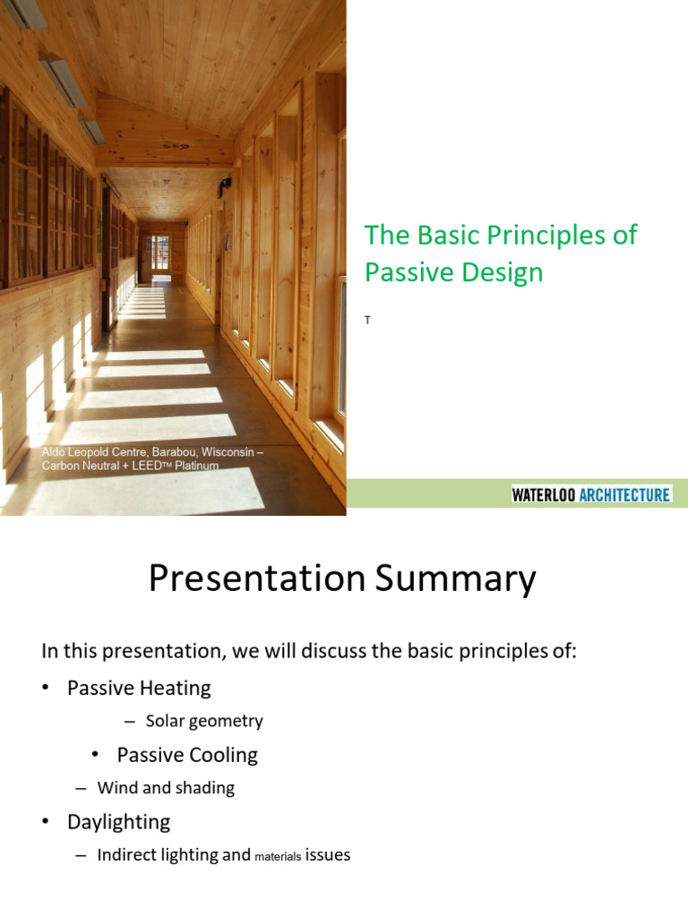Passive Design 3 | PDF