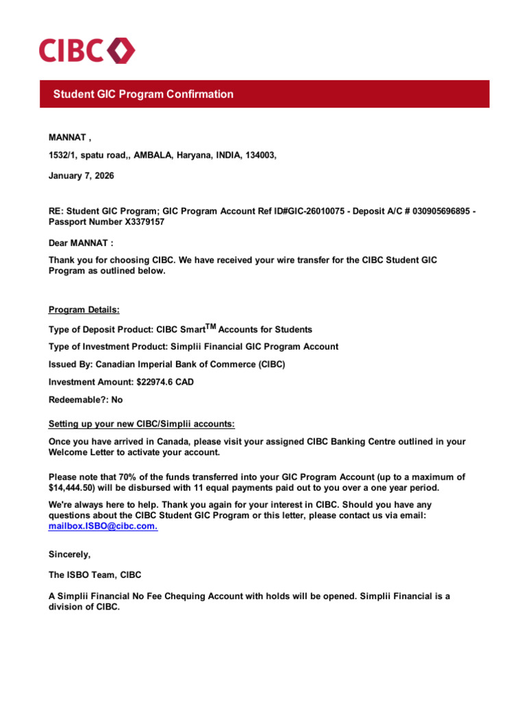 Investment Advice Letter | PDF