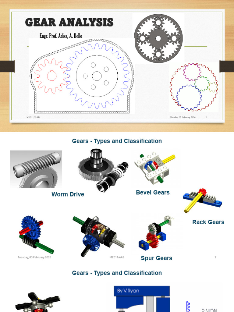 Gear Analysis | PDF | Gear | Mechanics