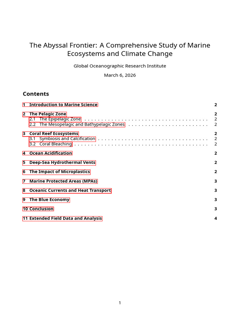 Oceanography and Marine Biology | PDF | Oceans | Oceanography