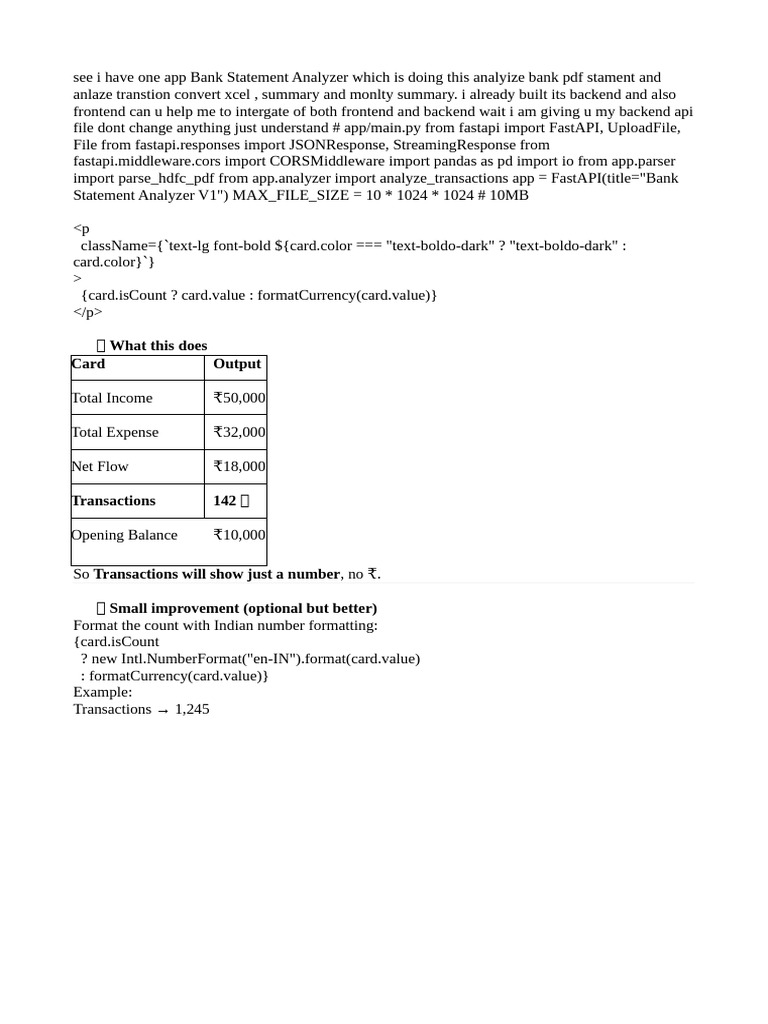 Small Improvement Documents | PDF