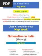 Map Work For Class 10 | PDF