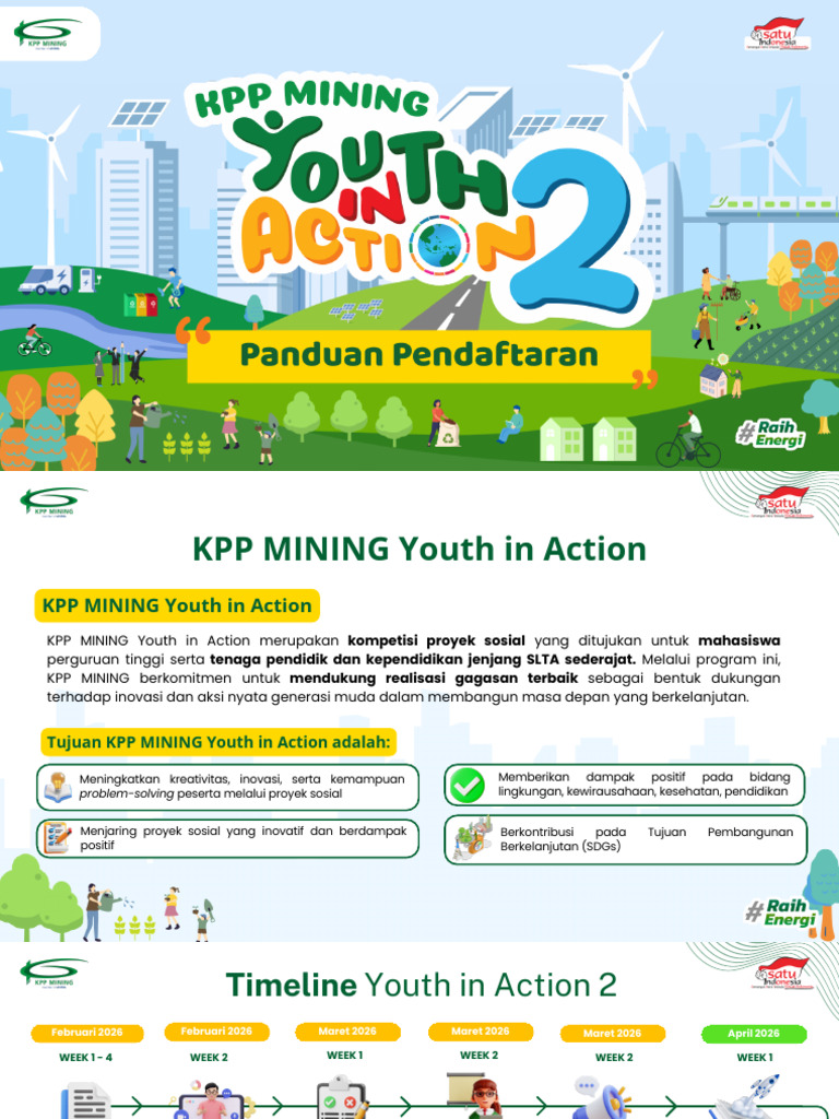 Panduan KPP MINING Youth in Action 2 | PDF