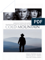 Proposta de Subtitulado Cara Ao Galego Do Filme Cold Mountain