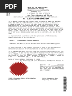 Transfer Certificate of Title Sample The Real Estate Group Philippines2 ...