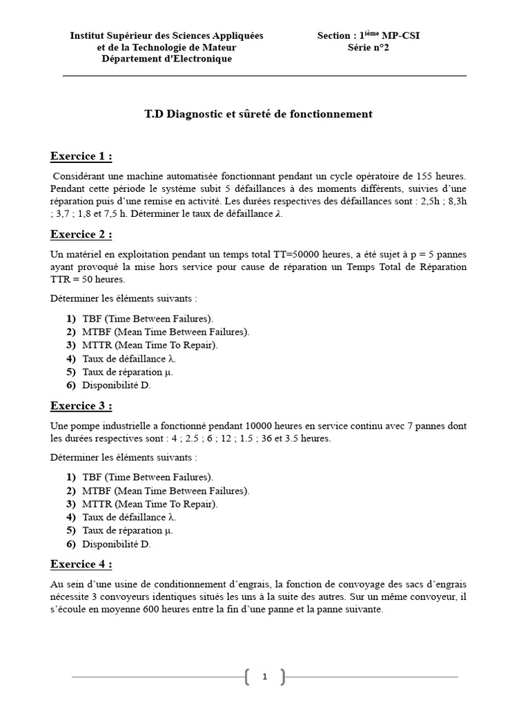 TD 2 | PDF