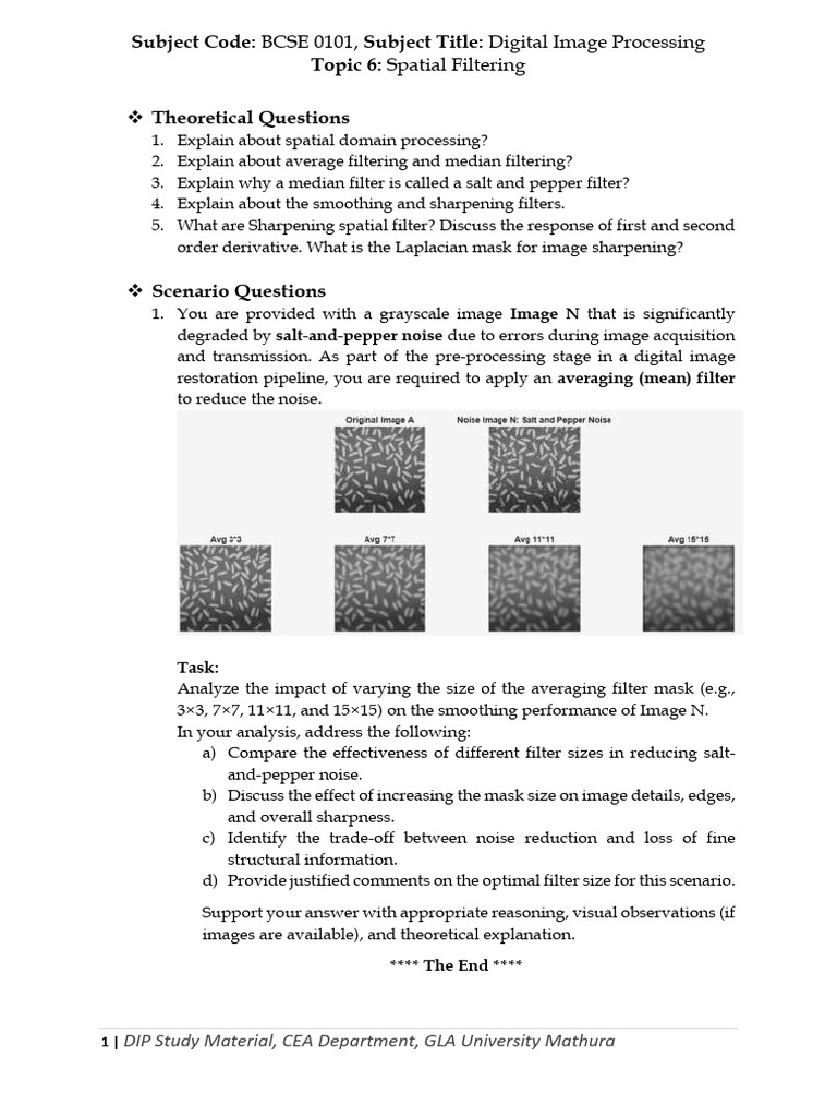 Practice Sheet 4 | PDF