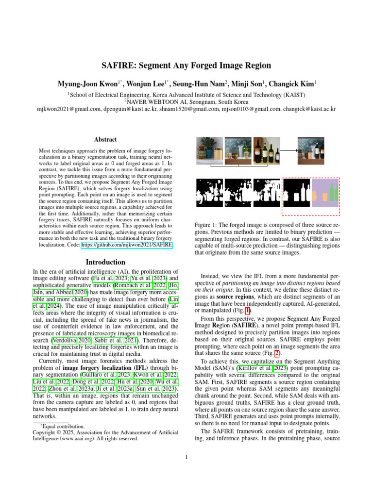 Segment Any Forged Image Region | PDF | Image Segmentation | Data ...