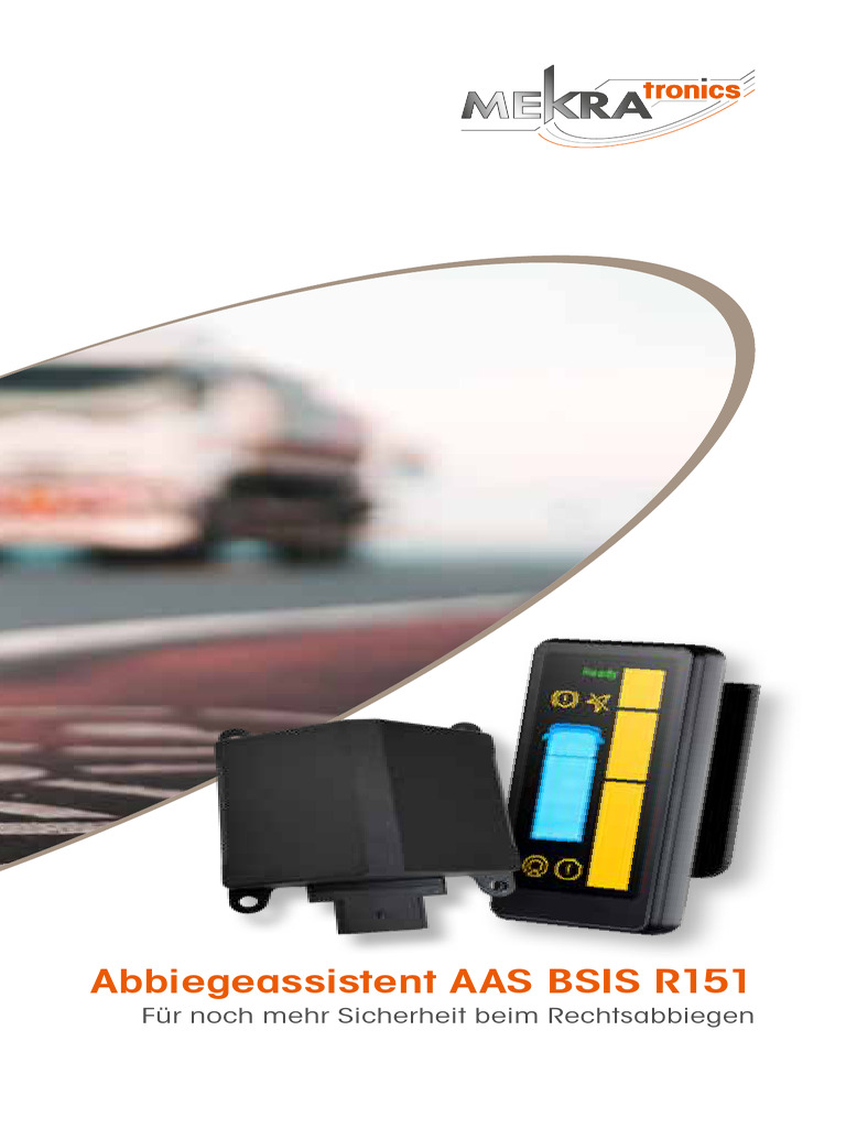 Abbiegeassistent Bsis Web | PDF