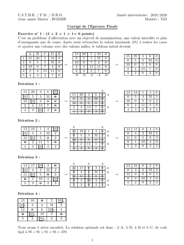 CEF TRD | PDF | Analyse mathématique