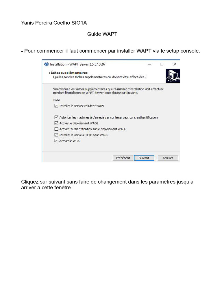 Guide Wapt | PDF