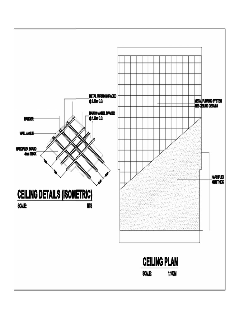 Ceiling Plan | PDF