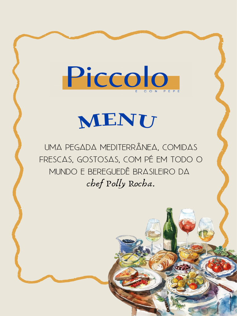 Piccolo Menu 0402 | PDF | Alimentos