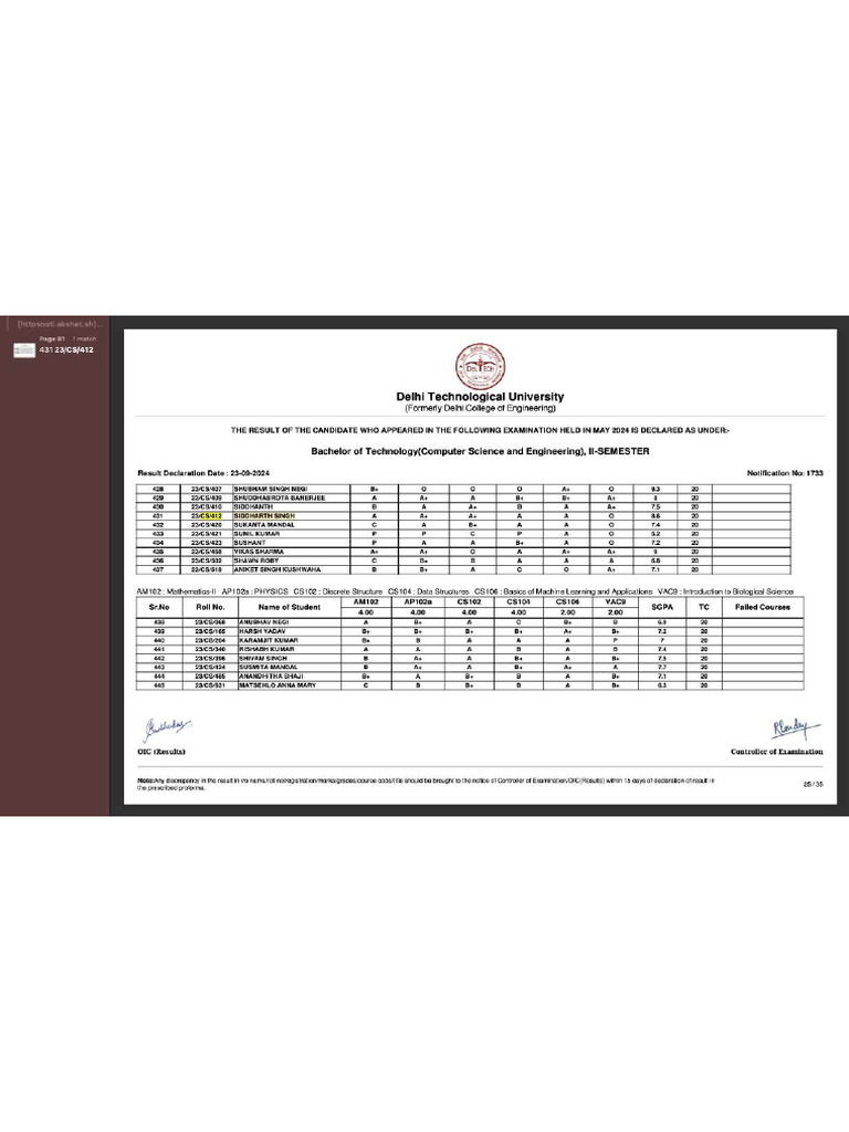 2nd Sem | PDF