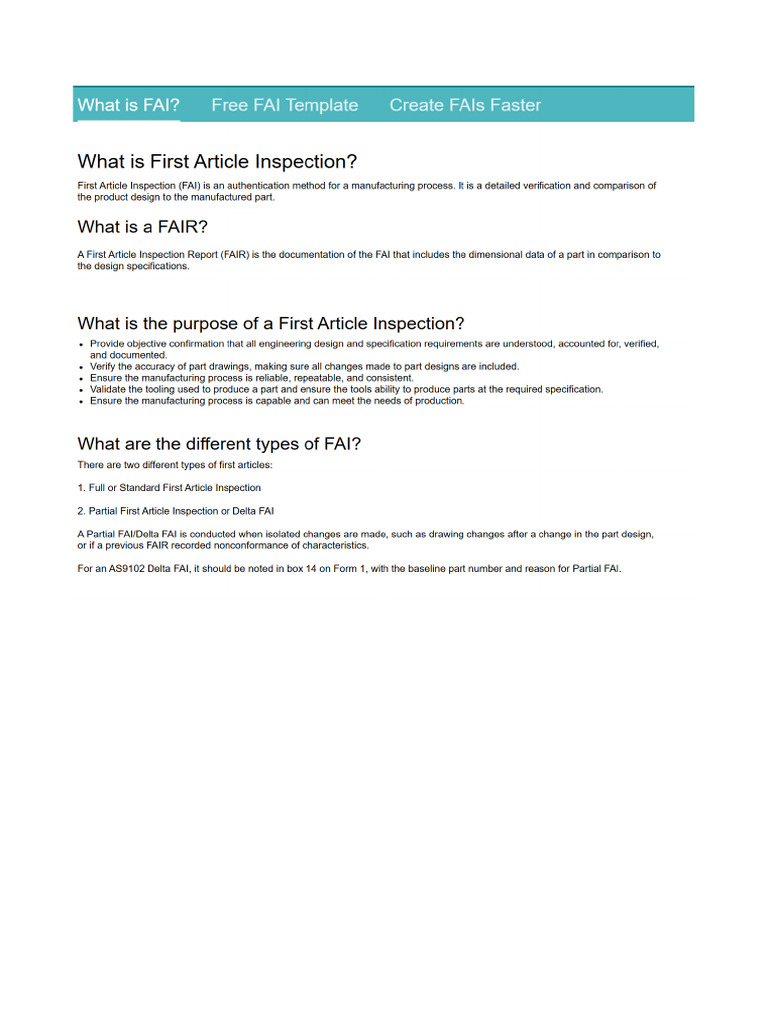 Fai With Excel Automatic Report | PDF