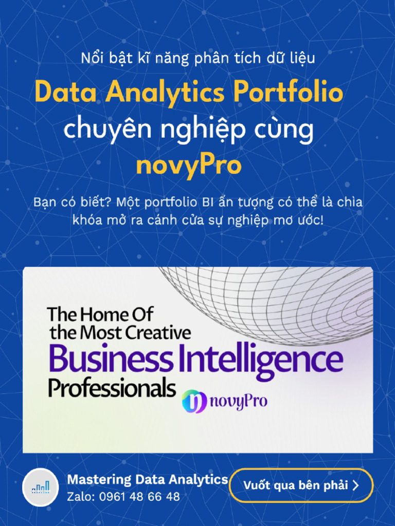 Data Analytics Portfolio - Novypro | PDF