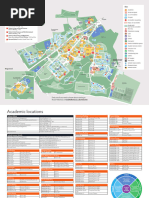 MMU Campus and Accommodation Map | PDF