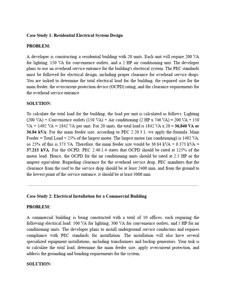 Case Study ESP | PDF | Manufactured Goods | Equipment