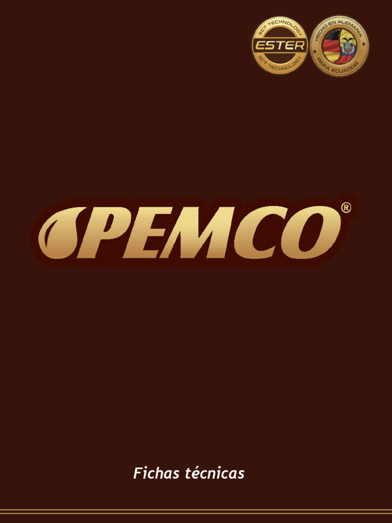 Fichas Aceite Pemco 2023 | PDF | Aceite de motor | Motor diesel