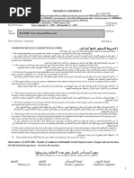 Tenancy Agreement for Qatar Apartment | PDF | Leasehold Estate | Renting