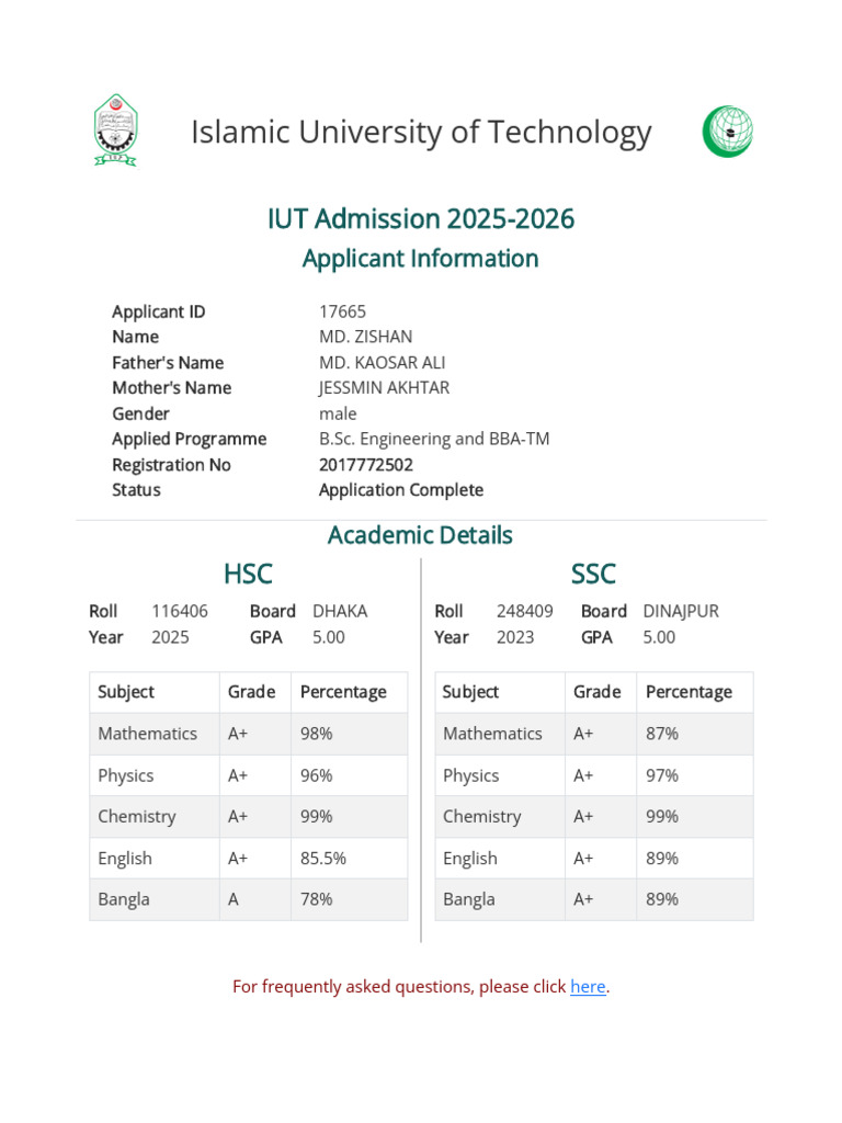 Application Status | PDF