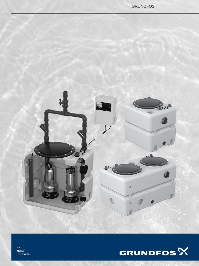 Grundfos Data Booklet - Unolift & Duolift | PDF | Pump | Pumping Station
