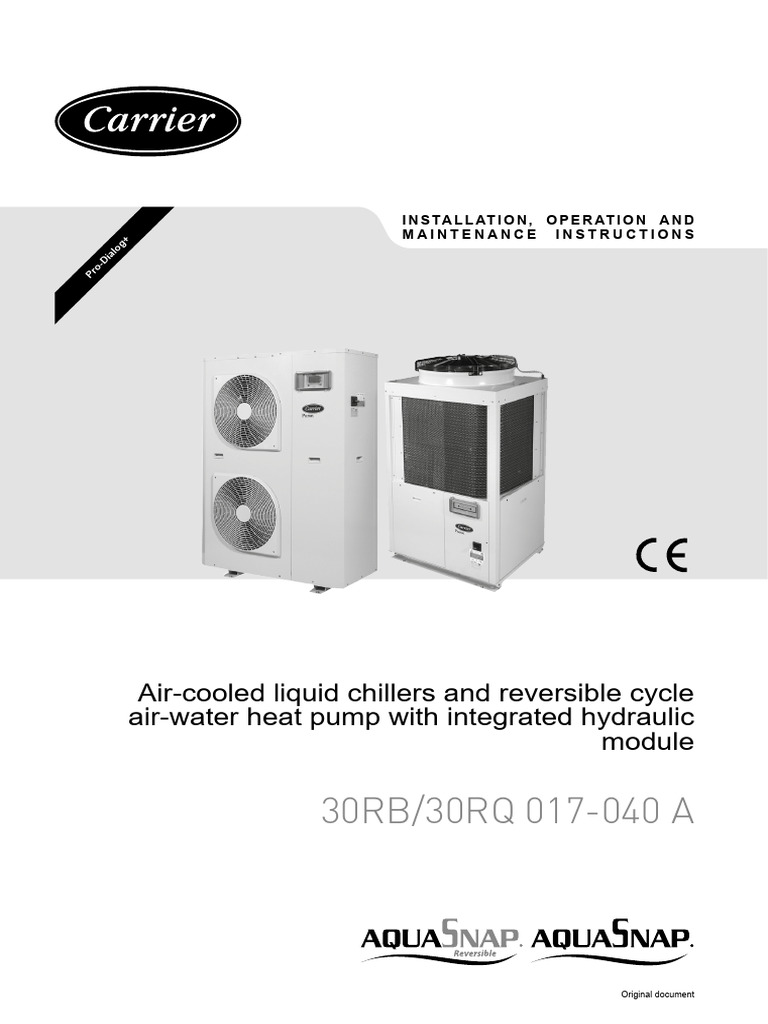 Carrier 10004_IOM_03_2024_30RB_30RQ_A_017-040 | PDF | Valve | Pump