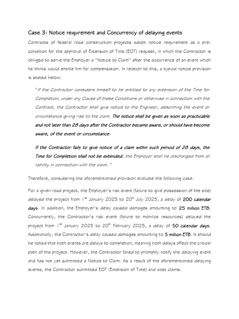 EEC - Case 3 | PDF